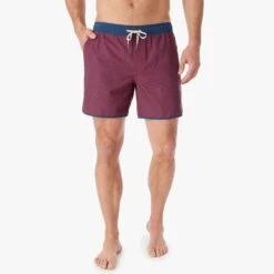 The Anchor | Nautical Red Wavy Geo -Fair Harbor Shop ACH6 613 Nautical Red Wavy Geo 03