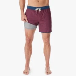 The Anchor | Nautical Red Wavy Geo -Fair Harbor Shop ACH6 613 Nautical Red Wavy Geo 04