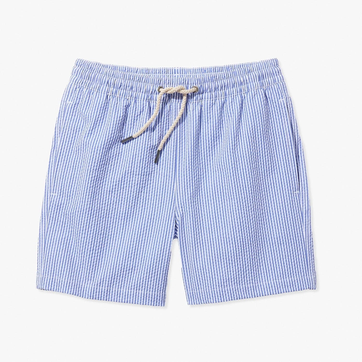 Kids Bayberry Trunk | Light Blue Seersucker 1 Kids Bayberry Trunk | Light Blue Seersucker