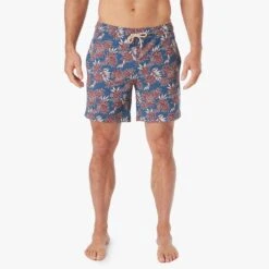 The Bayberry Trunk | Navy Crimson Leaves -Fair Harbor Shop BAY7 432 Navy Crimson Leaves ONFIG 020 b397a842 49d7 4809 9167 91e6a9cd78a3