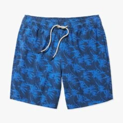The Bayberry Trunk | Navy Windy Palms