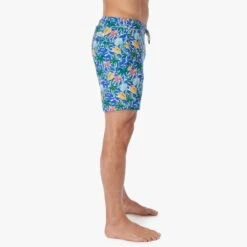 The Bayberry Trunk | Cobalt Tropical Skies -Fair Harbor Shop BAY7 480 Cobalt Tropical Skies ONFIG 003