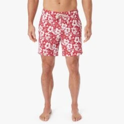 The Bayberry Trunk | Nautical Red Stamped Hibiscus 11 The Bayberry Trunk | Nautical Red Stamped Hibiscus -Fair Harbor Shop BAY7 630 Nautical Red Stamped Hibiscus ONFIG 020 ae2b7c7d d00e 4070 b82a 84a938644199