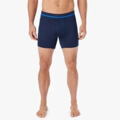 The BreezeKnit Boxer Brief (3-Pack) -Fair Harbor Shop BZB1 400 NAVY ONFIG 001new2
