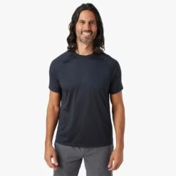 The BreezeKnit™ Tee | Black -Fair Harbor Shop BZT1 001 Black ONFIG 020 f5e761bf 580c 4ad0 8e66 88b8c4919834