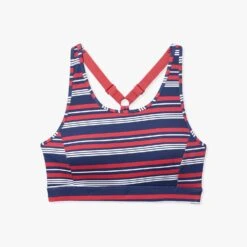 The Corliss Sports Bra | Nautical Stripe