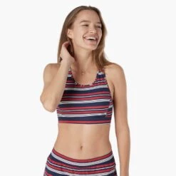 The Corliss Sports Bra | Nautical Stripe -Fair Harbor Shop CLB1 496 Nautical Stripe ONFIG 002 7571af89 3936 423a 98a1 37a087e7454a