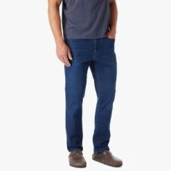 The Ultra-Stretch Driftwood Denim | Deep Sea Wash -Fair Harbor Shop DDP0 976 DEEP SEA WASH ONFIG 020 4136f36d 0668 40fa 8cbb 45a5b2661457