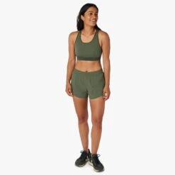 The Corliss Sports Bra | Thyme Colorblock -Fair Harbor Shop F22 CORLISSBRA GREEN ON FIG 0012 b2adcae5 97d6 43d4 aff0 6b68fd0839bb
