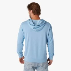 The Vintage-Wash Saltaire Hoodie | Surf Blue -Fair Harbor Shop F22 SALTAIREHOODIE SURFBLUE ON FIG 0288 94f33d13 76e8 4eaa 96bb 1fc43f0e48e6
