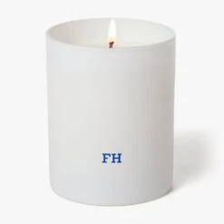 The Fair Harbor Candle | Pine -Fair Harbor Shop FA22 CANDLES BACK LOGO LIT 25dc055f 4c26 46a3 895d 2ced40cd640f