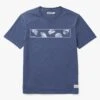 The Saltaire Graphic Tee | Navy Seashells