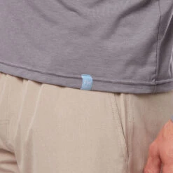 The SeaBreeze Henley | Grey 12 The SeaBreeze Henley | Grey -Fair Harbor Shop OF Henley Grey Front 050 CLOSE UP eb301479 d5bf 46c5 9d69 0c69e7783fc6