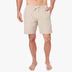 Fair Harbor Shop -Fair Harbor Shop OF Mens OneShort Khaki Front 008 ae7882a8 cb36 4869 8fa6 84bef90018a8