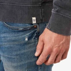 The Vintage-Wash Saltaire Crewneck | Black -Fair Harbor Shop SALTAIR CREWNECK CHARCOAL 097 1653ec1c b01a 44e8 a391 ec559a43b645