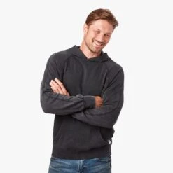 The Vintage-Wash Saltaire Hoodie | Black -Fair Harbor Shop SALTAIR HOODIE CHARCOAL 403 db51166f 5705 49f1 babf 8b25b332b718