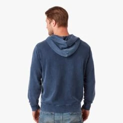 The Vintage-Wash Saltaire Hoodie | Navy -Fair Harbor Shop SALTAIR HOODIE DARKBLUE 366 cf6c1dbf 353a 4c30 8f1c 31425f4b4a79