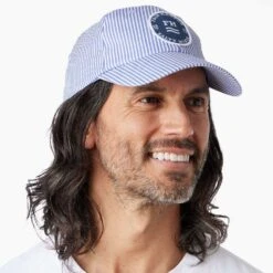 The Shoreline Classic Hat | Light Blue Seersucker -Fair Harbor Shop SCH1 449 Light Blue Seersucker ONFIG 001 666b4fb3 183e 490f 8560 18fde34aeeed