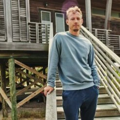 Saltaire Crewneck (3-Pack) -Fair Harbor Shop SCN2 015 SLATE LIFESTYLE 90fa48ad 3f3d 4574 af62 e244673e411d