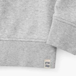 The Vintage-Wash Saltaire Crewneck | Heather Grey -Fair Harbor Shop SCN2 023 HEATHER GREY FLAT 002 f2295bdf 8e65 466e b7a1 e4dfdcfeee37