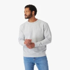 The Vintage-Wash Saltaire Crewneck | Heather Grey -Fair Harbor Shop SCN2 023 HEATHER GREY ONFIG 002 c8cc7630 c15c 40ea 93f2 4d1f04f9d726