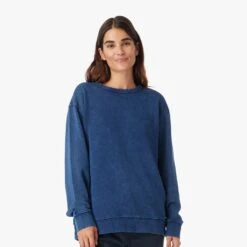 The Vintage-Wash Saltaire Crewneck | Navy -Fair Harbor Shop SCN2 474 NAVY ONFIG WOMEN 001 5aa6b6f5 8747 4515 a089 9780c32a1bbc