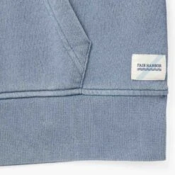 The Vintage-Wash Saltaire Hoodie | Slate -Fair Harbor Shop SHO1 015 SLATE FLAT 003 bb0be908 1151 4fa0 b9a2 2113c3d7022a