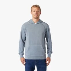 The Vintage-Wash Saltaire Hoodie | Slate -Fair Harbor Shop SHO1 015 SLATE ONFIG 001 5e5e0e16 2e61 4c5e a435 8d0dc56feaaa