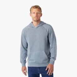 The Vintage-Wash Saltaire Hoodie | Slate -Fair Harbor Shop SHO1 015 SLATE ONFIG 021 8a0d9c7e 4022 4ec9 9f4c 1fb9e4320ba4