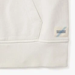 The Vintage-Wash Saltaire Hoodie | Ivory -Fair Harbor Shop SHO1 121 IVORY FLAT 003 b9be8144 1a62 4fc0 854c fcf072edf822