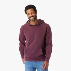 The Vintage-Wash Saltaire Hoodie | Burgundy -Fair Harbor Shop SHO1 602 BURGUNDY ONFIG 021 9b2acaf3 1884 4f00 a525 9f180753904e