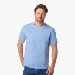 The Saltaire Tee | Light Blue -Fair Harbor Shop SP23 ON FIG SALTAIRE TEE CLOUD BLUE 2530 0e6e3038 0bd1 4589 b33d f0220f083515