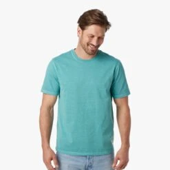 The Saltaire Tee | Antigua Sand -Fair Harbor Shop SP23 ON FIG SALTAIRE TEE LAGOON 2476 f08d4a52 1482 4bb8 bc0d 61ee734d9199