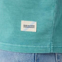 The Saltaire Tee | Antigua Sand -Fair Harbor Shop SP23 ON FIG SALTAIRE TEE LAGOON 2484 15813d2e 77b2 423a a3ae 7e48e40e901a