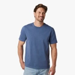 The Saltaire Tee (2-Pack) -Fair Harbor Shop SP23 ON FIG SALTAIRE TEE NAVY 2403 0acce532 ff04 48dc a0ef a578a7665147