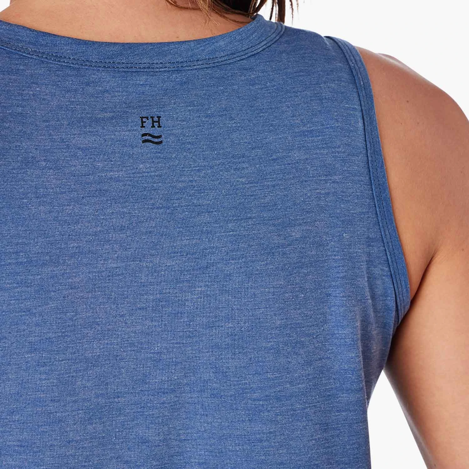 The SeaBreeze Tank Top | Indigo 5 The SeaBreeze Tank Top | Indigo - Image 5