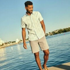 The Compass Short | Grey -Fair Harbor Shop THECOMPASSSHORT GREY LIFESTYLE 001 1b5509e0 84ad 4989 84be 2447d33bf3c3